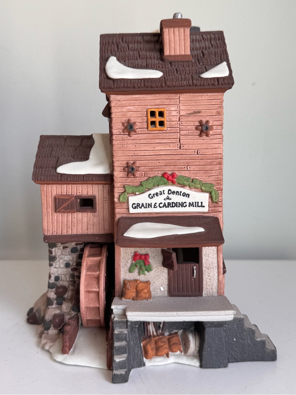 Great Denton Mill Deptartment 56 Dickens’ Village Series 1993 Vintage Retired